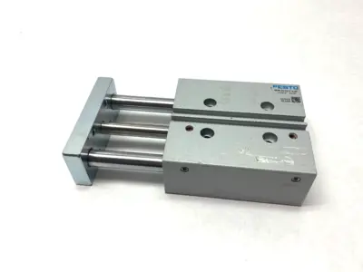 USED FESTO GUIDED DRIVE CYLINDER 50MM STROKE 20MM BORE 170919