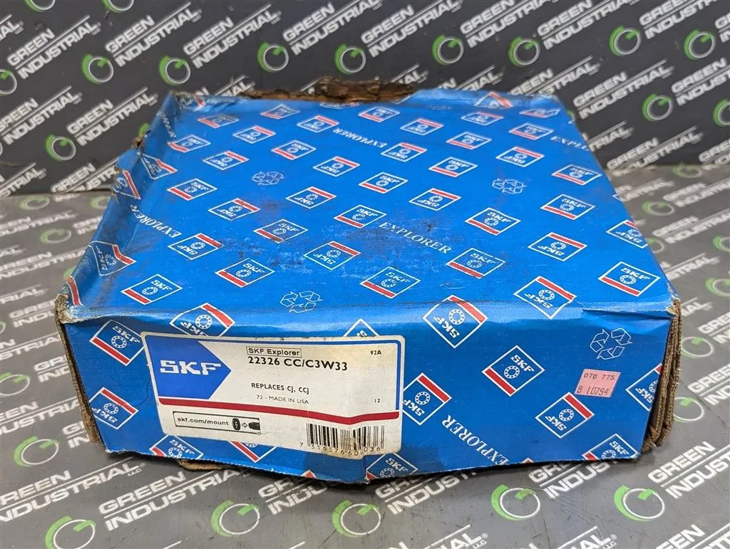 SKF Explorer 22326 CC/C3W33 Spherical Roller Bearing 130x280x93 New NIB