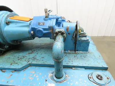 Eaton Vickers Hydraulic Power Unit 120 Gallon 29 GPM 3000PSI 30Hp 230/460V 3Ph