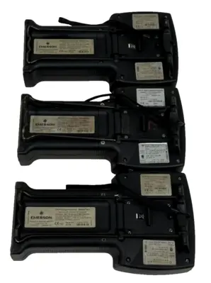 LOT OF 3 EMERSON 375 HART FIELD COMMUNICATORS W/ BATTERIES