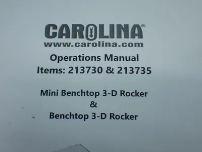 New | in-Stock CAROLINA 213734 Shakers Ohio US | HGR 24 #755296