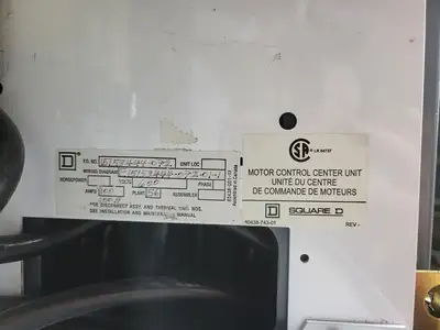 USED SQUARE D MODEL 6