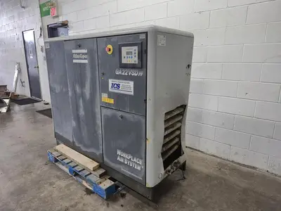 Used 2008 ATLAS COPCO GA22VSD (VARIABLE SPEED DRIVE) Air Compressors (Misc) British Columbia CA | Steep Hill Equipment Solutions #1511158