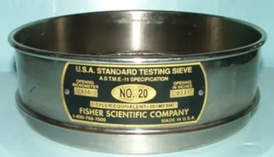 QTY. 1. FISHER SCIENTIFIC COMPANY USA STANDARD TES...
