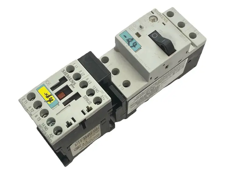 Used Siemens Contactor Starter Combination 0.9-1.25A 400VAC 24VDC Starters Michigan US | Maverick Industrial Sales #1401919