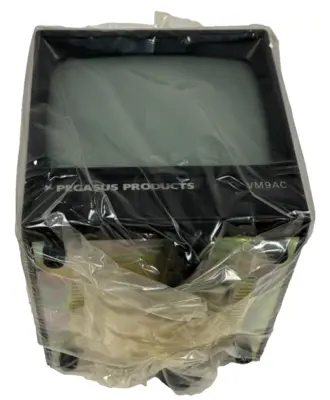 NEW PEGASUS PRODUCTS VM9AC VIDEO MONITOR 120VAC 0.4A 60HZ