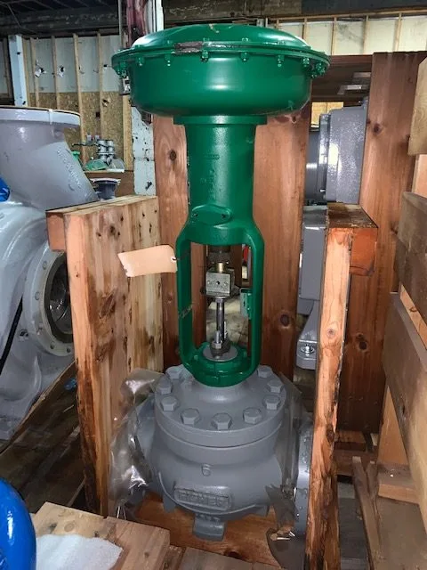 Fisher 6"-125# Type ED Globe Control Valve, New Storeroom Spare