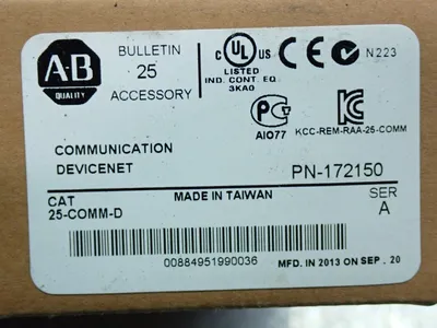 New | in-Stock ALLENBRADLEY 25COMMD Motor Control Parts Ohio US | HGR 24 #1406474