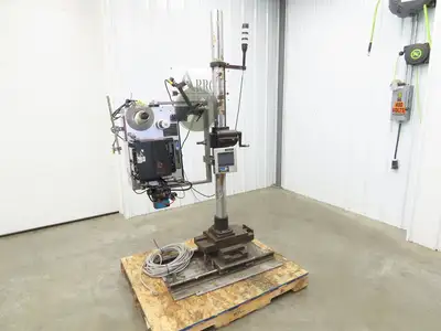 CTM 3600A-S84-EX High Speed Label Applicator SATO Thermal Printer Slide Stand