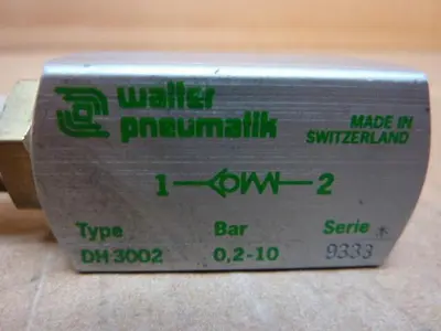 USED WALTER PNEUMATIK DH  3002