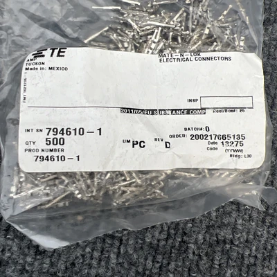 New | in-Stock TE Connectivity 794610-1 Electrical Fittings California US | Davliegogo LLC #1707486