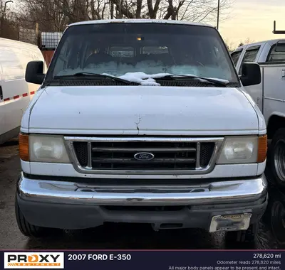 Used 2007 FORD E-350 Vans New Jersey US | Proxy Equipment #1385337