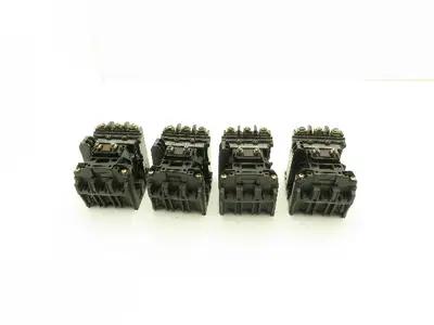 Allen Bradley 500-B0DX21 Motor Starter Series B 10Hp 27A 3P 120V Coil Lot of 4