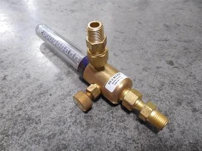 Harris 55-2 N2/AIR Heavy Duty Air or Nitrogen Single Stage Flowmeter New NIB