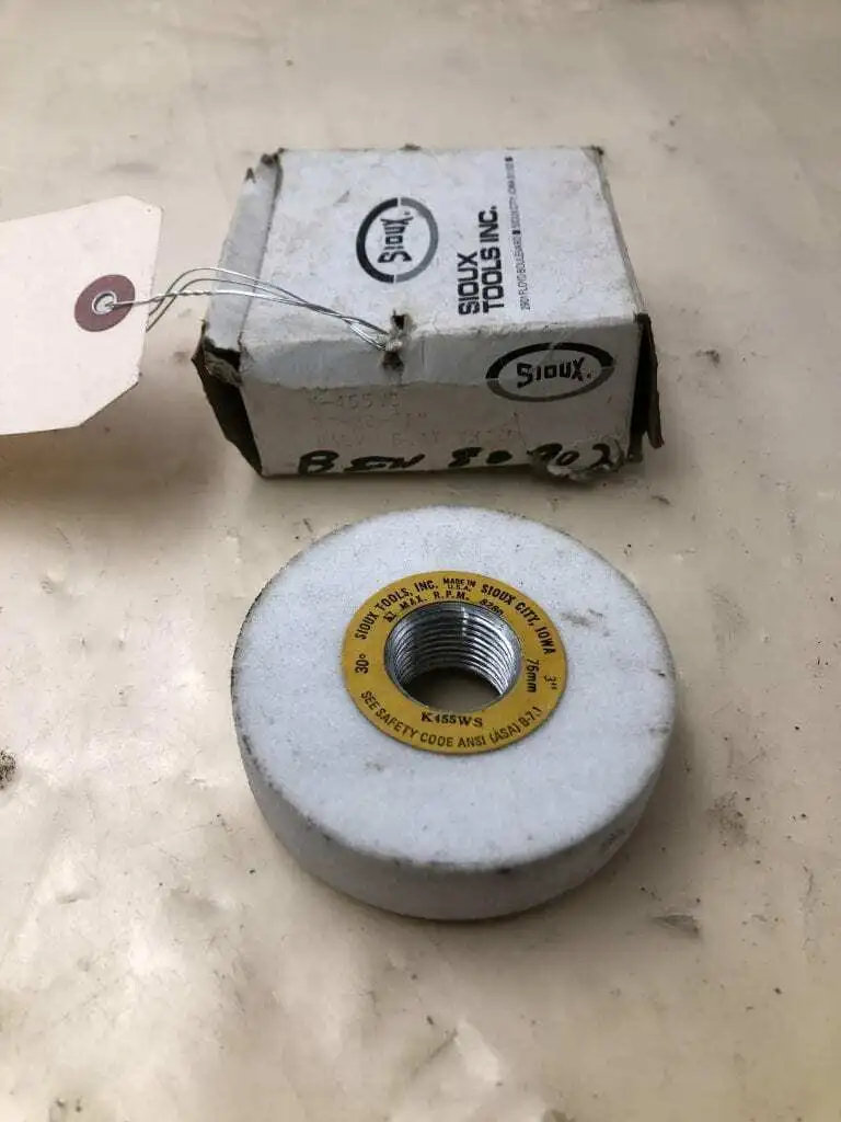 SIOUX K-455WS 3″ Valve Seat Grinding Wheel 30 Fin