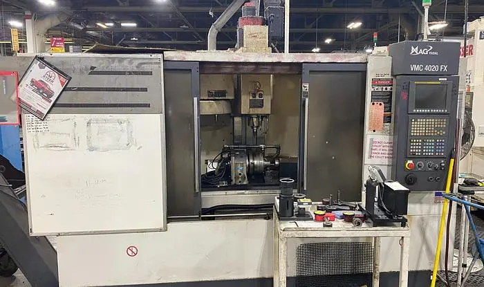 Used 2009 MAG FADAL VMC-4020FX Vertical Machining Centers Michigan US | RAB Industries, Inc. #184105