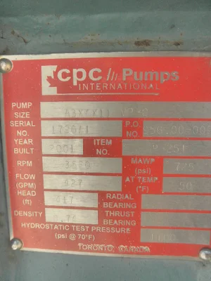 USED CPC A3X4X11VP-C