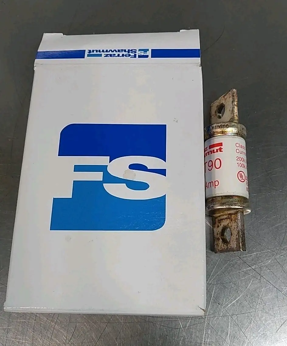 Ferraz Shawmut A6T90 90Amp A6T 600VAC 300VDC Class T Fuse Lot of 3 Loc4E40