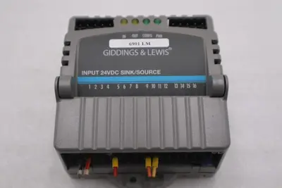 GIDDINGS & LEWIS M.1300.7372 R1 Input Module 24VDC SINK/SOURCE STOCK 648-D