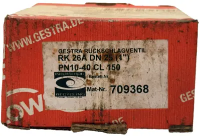 NEW GESTRA RK 26A DN 25