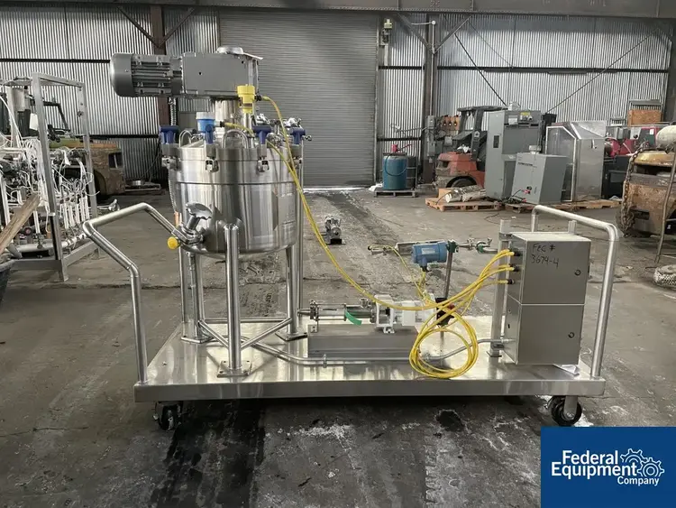 Used Feldmeier 80 Liter Feldmeier Receiver, 316L S/S, 14.9# Stainless Steel Tanks Ohio US | Federal Equipment Company #126421