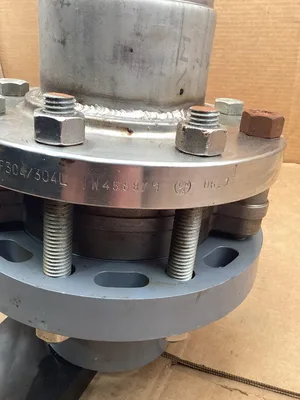 Max Seal 4″ Butterfly Valve; 53-SS-SS-SS-E-N-100; 150WOG