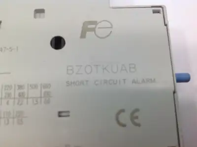 USED FUJI ELECTRIC SHORT CIRCUIT ALARM CONTACT BLOCK
