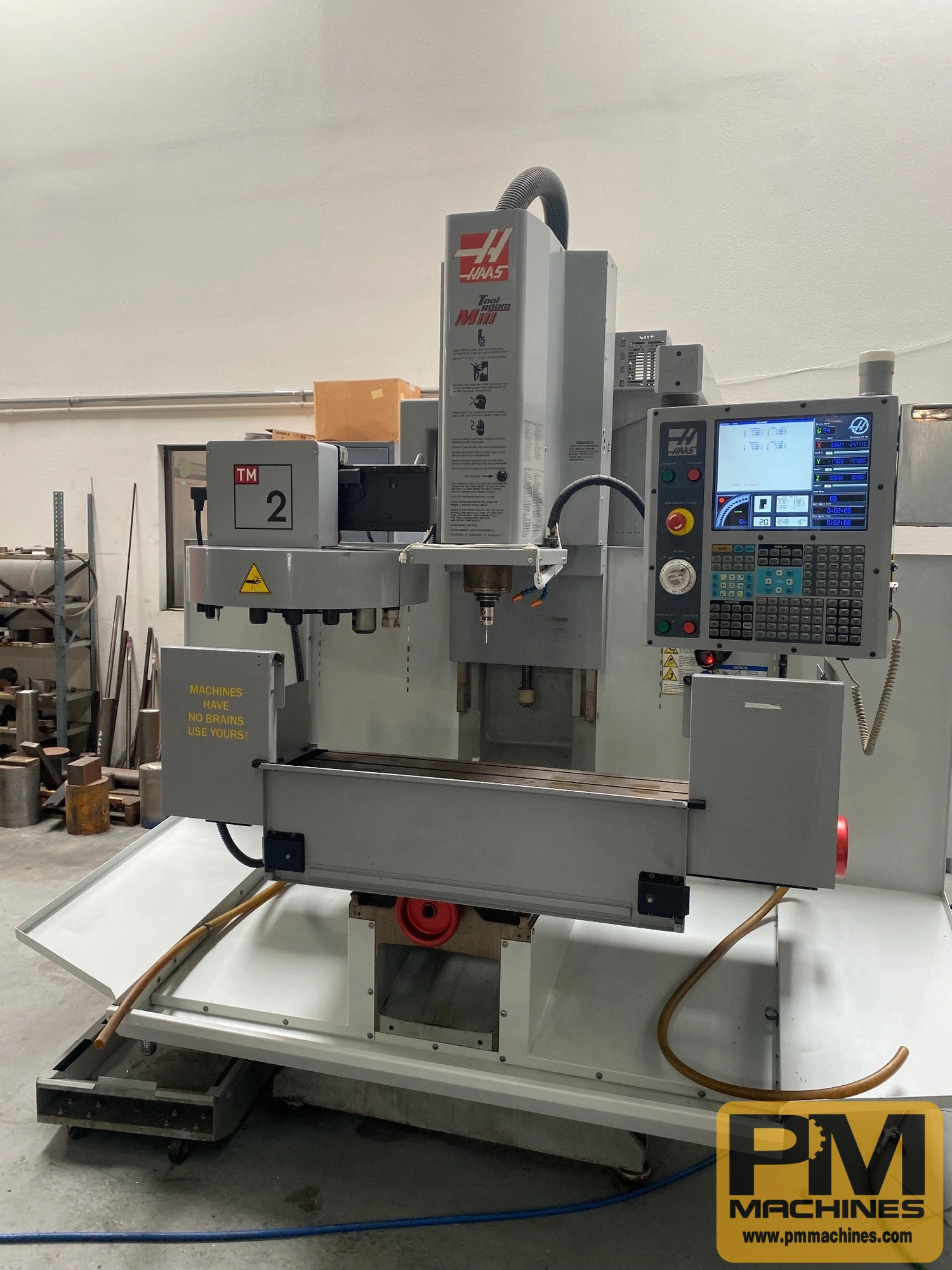 Used 2008 HAAS TM-2 Vertical Machining Centers 81089262 | PM Machines