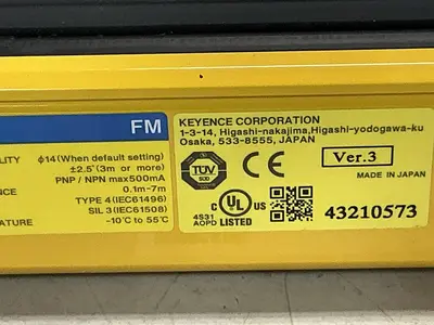 USED KEYENCE SL-V31FM-R