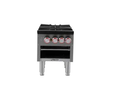 Magic Chef COMMERCIAL DOUBLE STOCK POT COUNTERTOP GAS COOKTOP