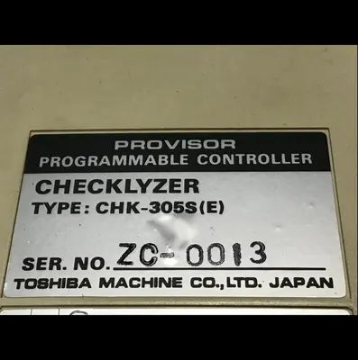 Used TOSHIBA CHK-305S E Interface Monitors Michigan US | Ideal Machinery #1232961