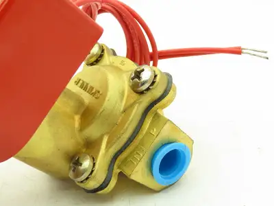 Skinner Lancer 2LH2LBG3152 Brass Solenoid Valve 2-Way NC 120V 150 PSI 3/8" NPT