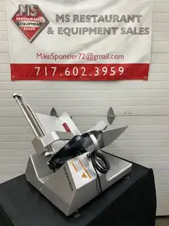 Bizerba GSP H 2016 Manual Deli Slicer Fully Refurbished Tested and Working