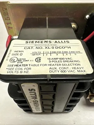 Used SIEMENS XL-O DCO8*H Industrial Controls Ohio US | Surplus Asset Holdings #1235499