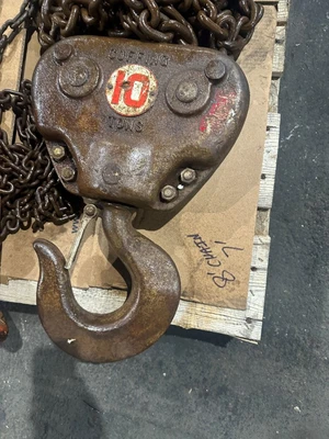 COFFING 10TON CHAIN HOIST - MANUAL