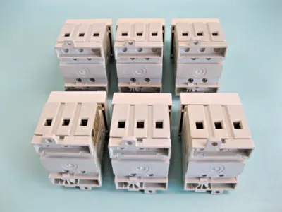 Lot (6) Allen-Bradley 194E-A32-1753-Q Ser B 32A 600 VAC Isolator Switch A2