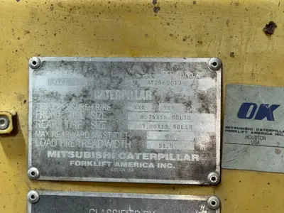 Used CATERPILLAR GP40K Liquid Propane Forklifts Ohio US | HGR 24 #1266469