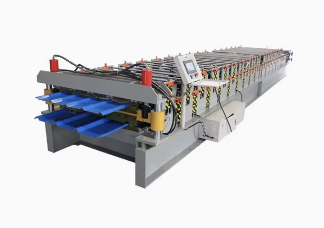 Double Roof Panel Roll Forming Machine in Costa Rica