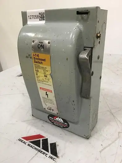 Used SIEMENS F-351 Circuit Breakers Michigan US | Ideal Machinery #573824