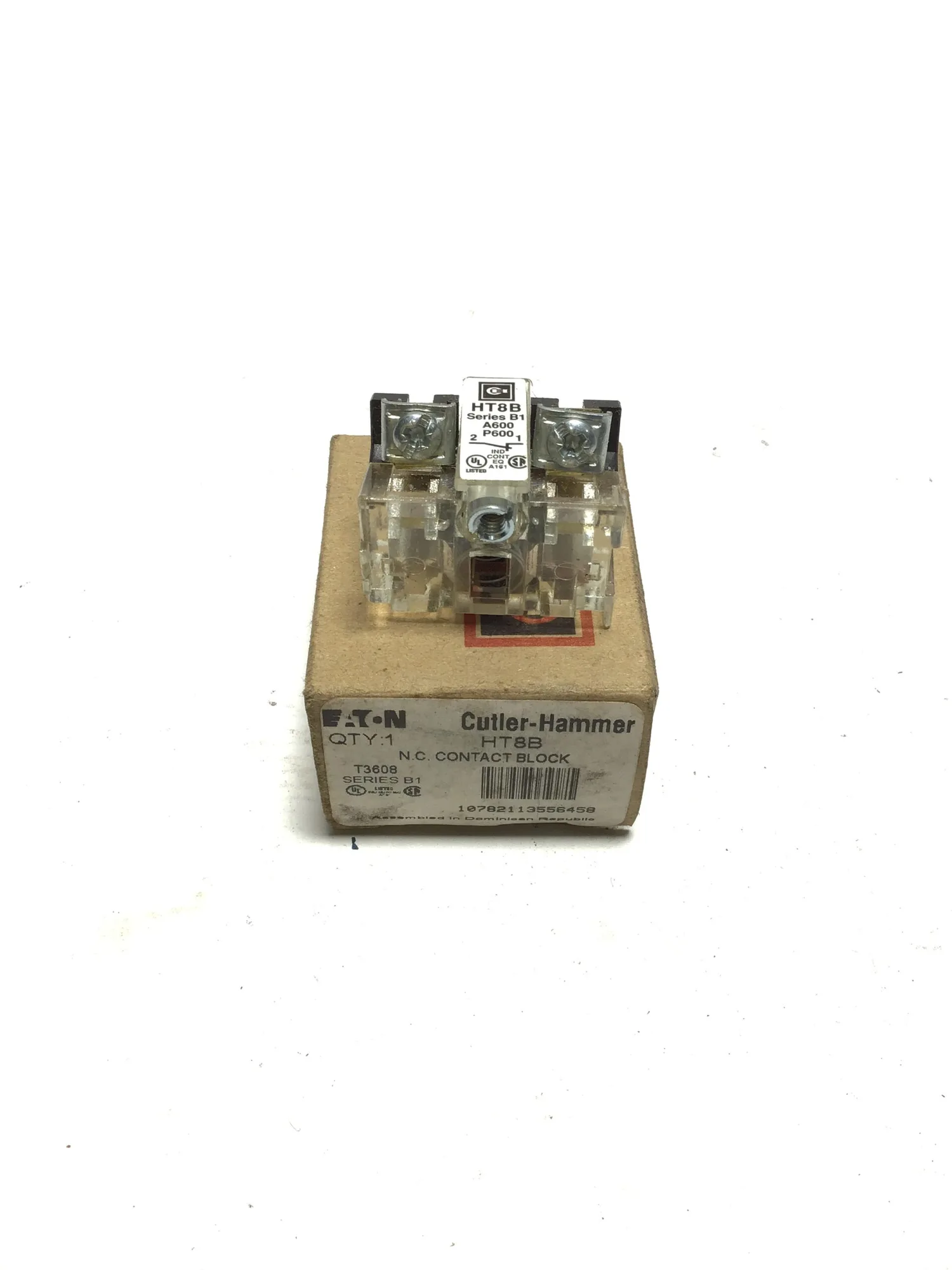Cutler-Hammer HT8B Contact Block (Lot of 15)