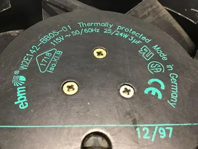 USED EBM W2E142-BB05-01