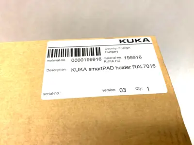 USED MAVERICK INDUSTRIAL SALES SMARTPAD ROBOT TEACH PENDANT HOLDER RAL7016