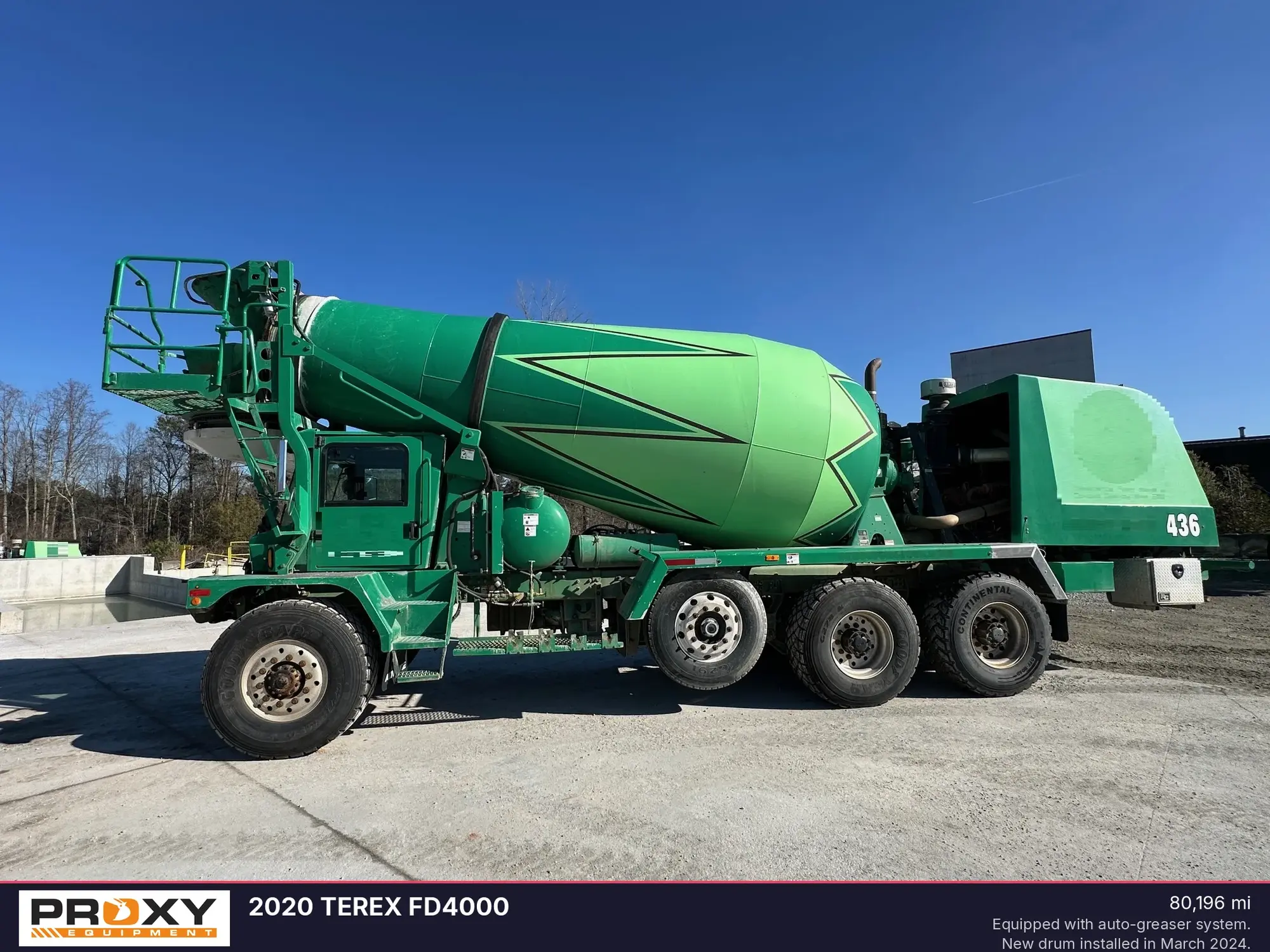 Used 2020 TEREX FD4000 Cement Mixers Georgia US | Proxy Equipment #1381935
