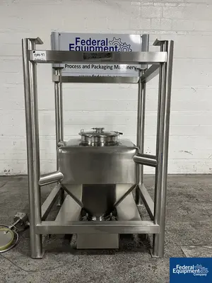 USED Zanchetta 300 Liter Zanchetta Bin, S/S