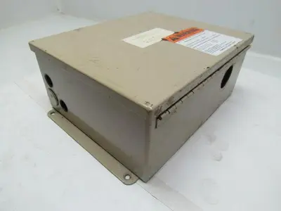 Hoffman 12X10X5" type 12 & 13 Electrical Enclosure With Backplate