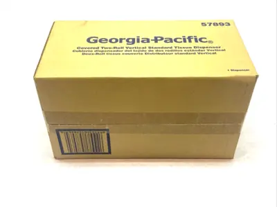 New | in-Stock ULINE Steel Double Roll Toilet Paper Dispenser Janitorial Equipment Michigan US | Maverick Industrial Sales #1400814