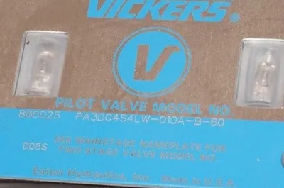 NEW VICKERS PA3DG4S4LW-010A-B-60 PILOT VALVE MODEL 880025