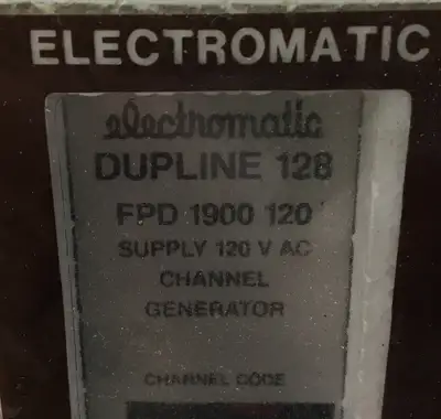 USED ELECTROMATIC FPD-1900-120