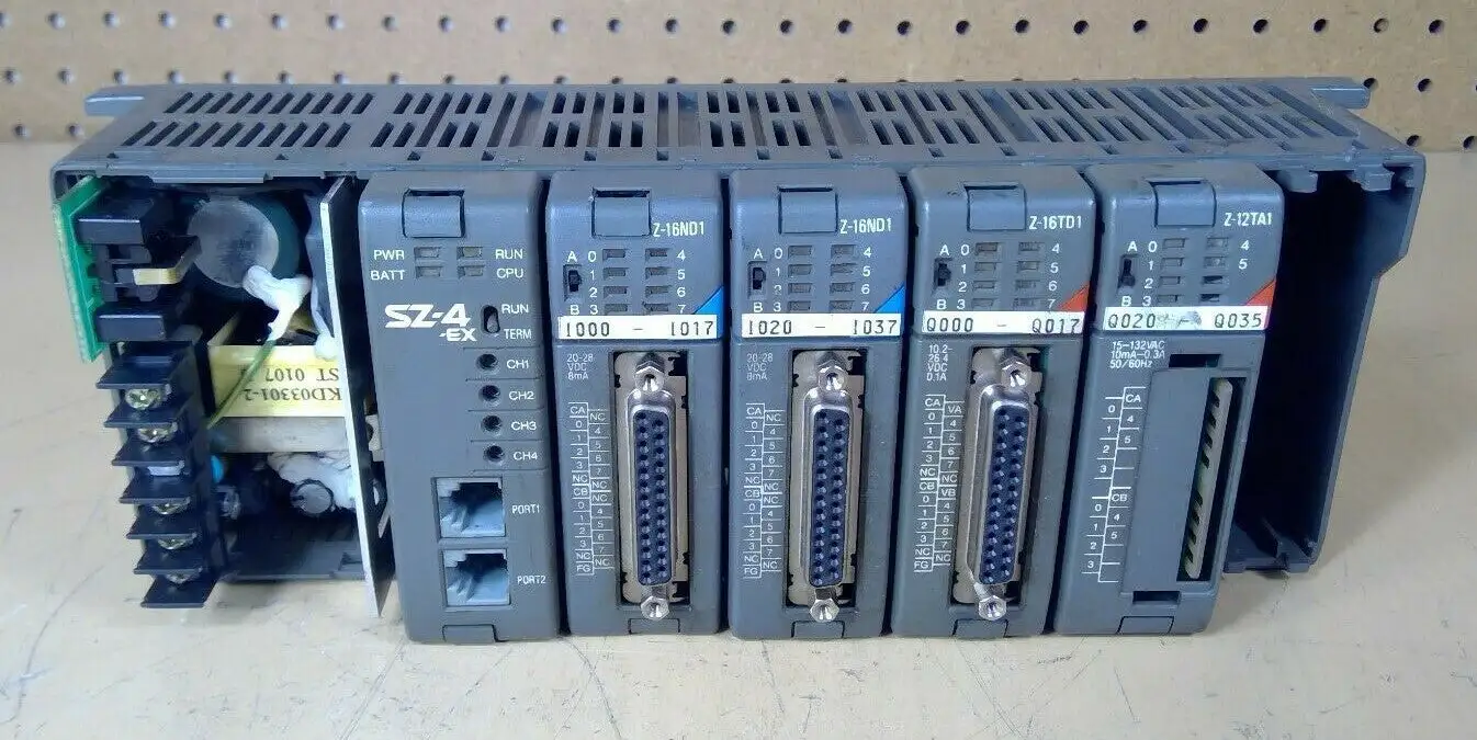 AutomationDirect Z-05B V4053 6-Slot Rack with Cards 3H