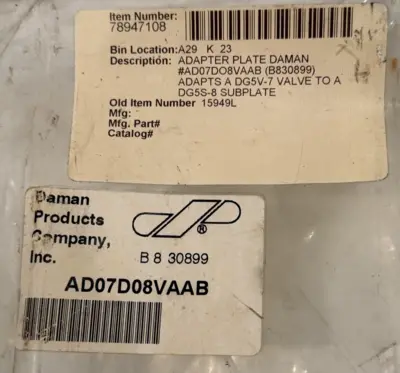 NEW DAMAN PRODUCTS AD07D08VAAB